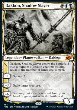 Dakkon, Shadow Slayer XMH2-363 Mythic Excellent Englisch