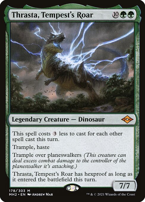 Thrasta, Tempest's Roar MH2-178 Mythic Excellent Englisch