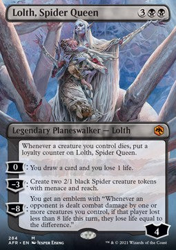 Lolth, Spider Queen XAFR-284 Mythic Near Mint Englisch