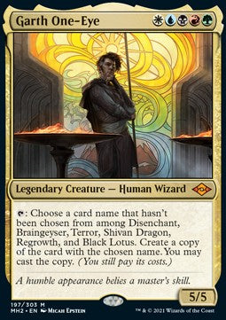 Garth Einauge MH2-197 Mythic Near Mint Englisch