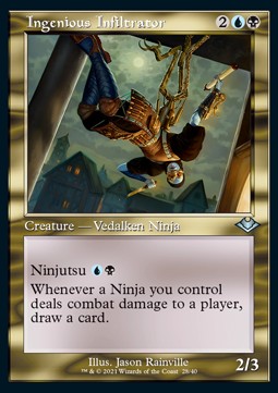 Geniale Infiltratorin (V.1) RMH2-28 Uncommon Excellent Englisch Foil
