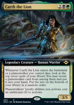 Carth der Löwe (V.3) XMH2-464 Rare Excellent Deutsch Foil