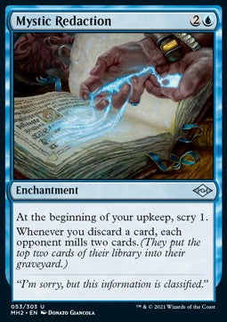 Mystische Zensur MH2-53 Uncommon Near Mint Englisch Foil
