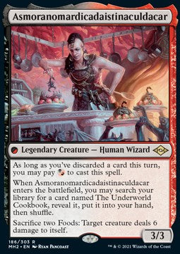 Asmoranomardicadaistinaculdacar MH2-186 Rare Excellent Englisch Foil