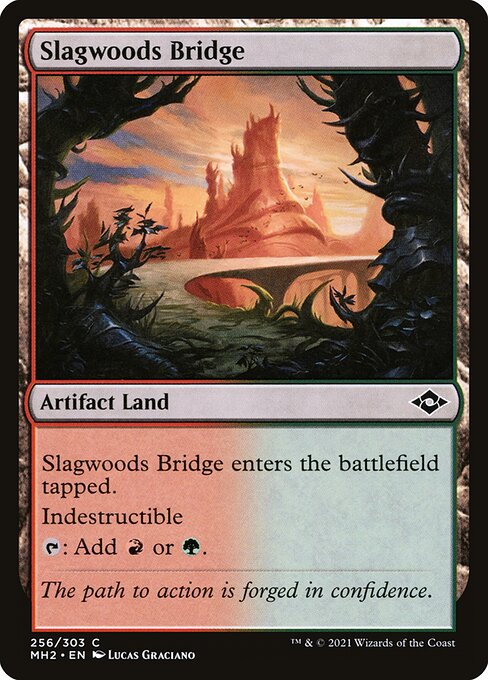 Slagwoods Bridge MH2-256 Common Excellent Englisch Foil