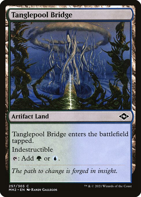 Tanglepool Bridge MH2-257 Common Near Mint Englisch Foil