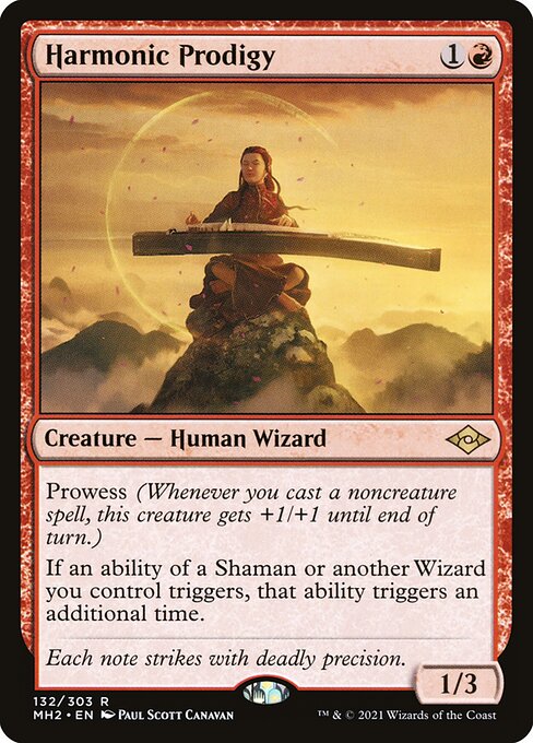 Harmonic Prodigy MH2-132 Rare Near Mint Englisch Foil