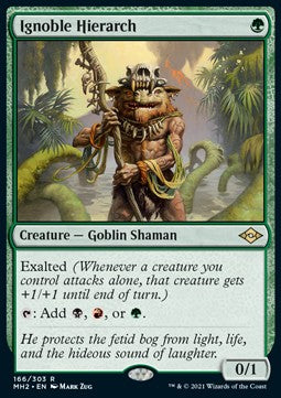Unedler Hierarch MH2-166 Rare Near Mint Englisch Foil