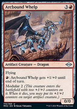 Lichtbogen-Welpe MH2-113 Uncommon Near Mint Englisch Foil