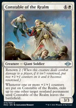 Konstablerin des Reiches MH2-10 Uncommon Near Mint Englisch Foil