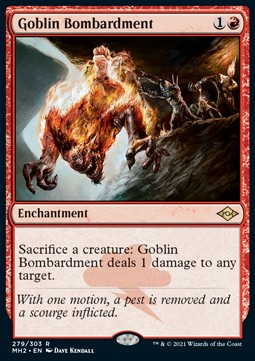 Goblin-Bombardierung (V.1) MH2-279 Rare Near Mint Deutsch