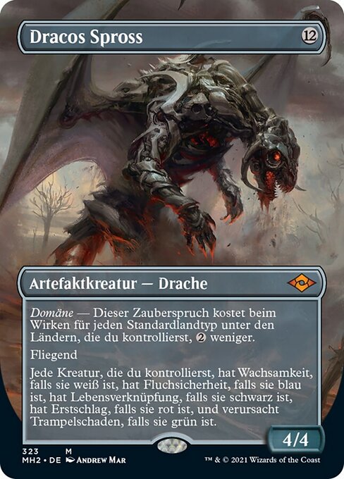 Dracos Spross (V.1) XMH2-323 Mythic Near Mint Deutsch Foil