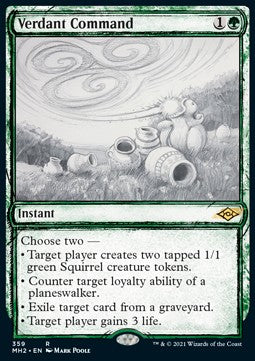 Verdant Command XMH2-359 Rare Excellent Englisch