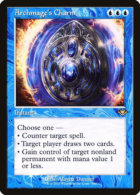 Amulett des Erzmagiers (V.1) RMH2-7 Rare Near Mint Englisch Foil