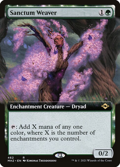 Sanctum Weaver XMH2-462 Rare Near Mint Englisch Foil