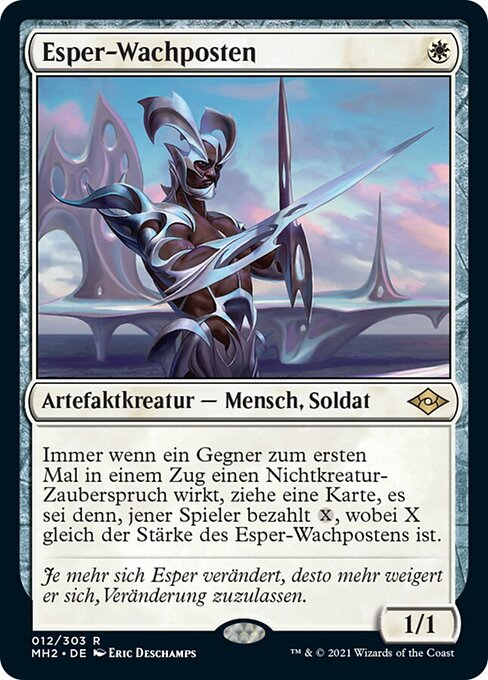 Esper-Wachposten MH2-12 Rare Good Deutsch