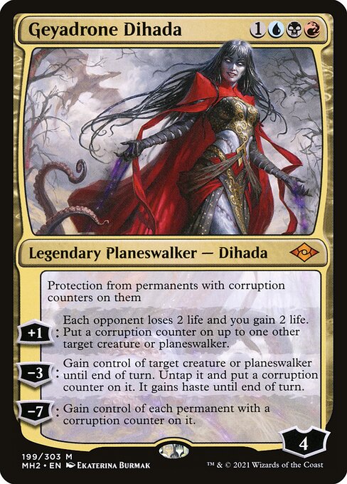 Geyadrone Dihada MH2-199 Mythic Near Mint Englisch
