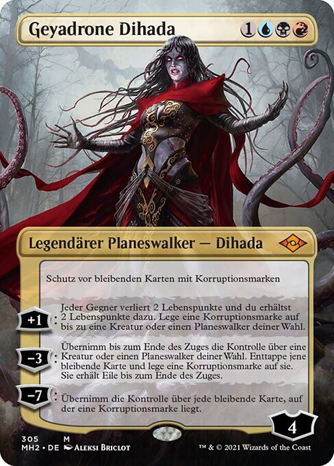 Geyadrone Dihada (V.1) XMH2-305 Mythic Near Mint Deutsch