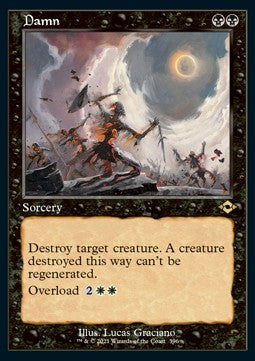 Damn XMH2-396 Rare Near Mint Englisch Foil
