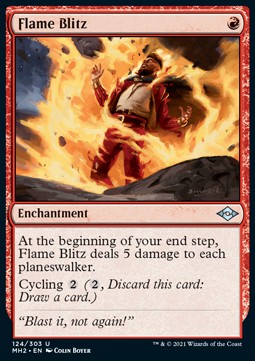 Flame Blitz MH2-124 Uncommon Near Mint Englisch