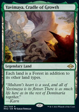 Yavimaya, Cradle of Growth MH2-261 Rare Near Mint Englisch
