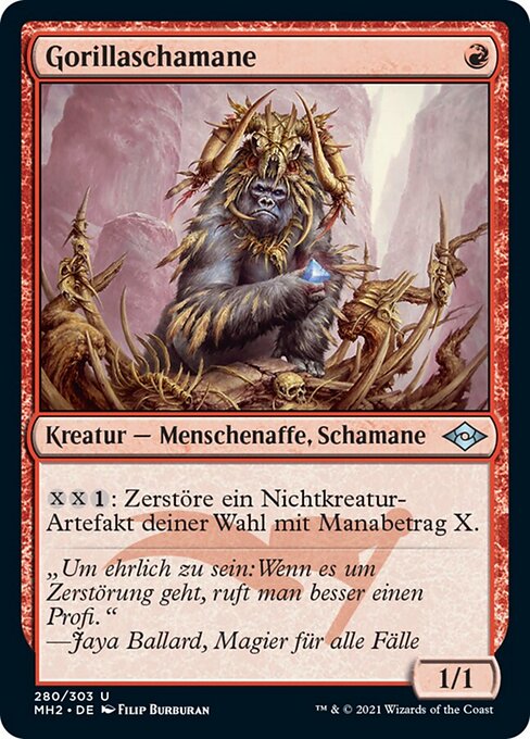 Gorillaschamane (V.1) MH2-280 Uncommon Near Mint Deutsch