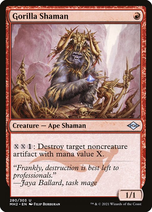 Gorillaschamane (V.1) MH2-280 Uncommon Excellent Englisch