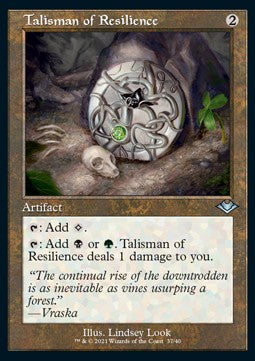 Talisman der Zähigkeit (V.1) RMH2-37 Uncommon Near Mint Englisch Foil