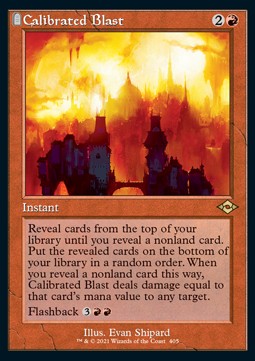 Kalibrierte Explosion (V.1) XMH2-405 Rare Near Mint Englisch