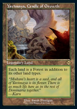 Yavimaya, Cradle of Growth XMH2-441 Rare Near Mint Englisch Foil