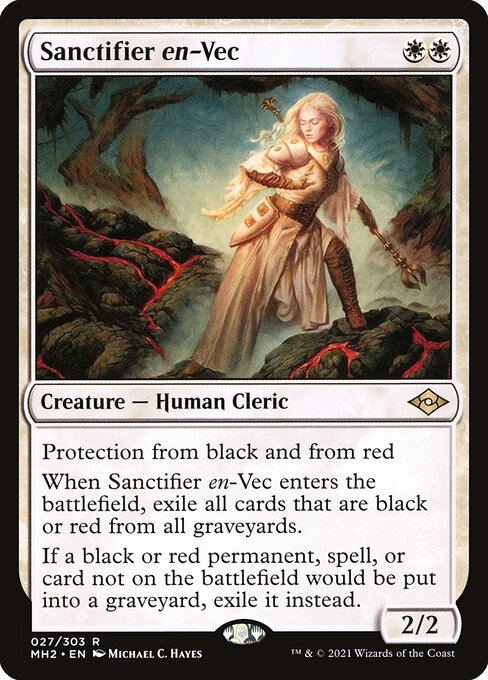 Sanctifier en-Vec MH2-27 Rare Near Mint Englisch Foil