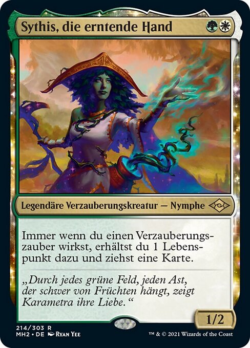 Sythis, die erntende Hand MH2-214 Rare Excellent Deutsch Foil