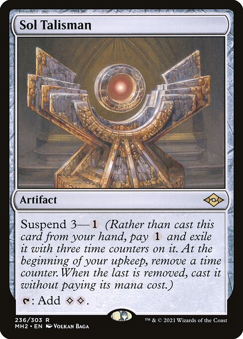 Sonnentalisman MH2-236 Rare Excellent Englisch Foil