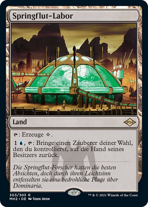 Springflut-Labor (V.1) MH2-303 Rare Excellent Deutsch