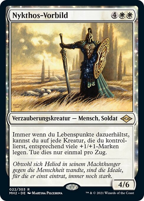 Nykthos-Vorbild MH2-22 Rare Excellent Deutsch