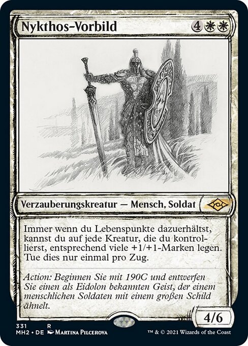 Nykthos-Vorbild XMH2-331 Rare Excellent Deutsch Foil
