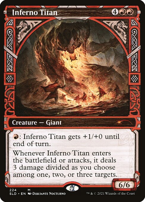 Inferno-Titan SLD-224 Mythic Near Mint Englisch Foil