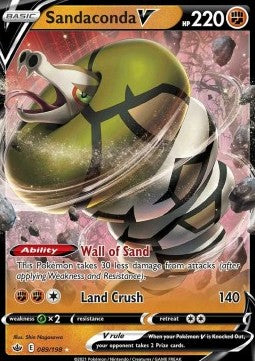 Sandaconda V CRE-089 Ultra Rare Excellent Englisch