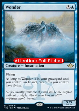 Das Wunder (V.2) MH2-271 Rare Excellent Deutsch Foil