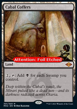 Cabal Coffers MH2-301 Mythic Near Mint Englisch Foil
