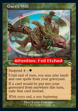 Gaea's Will XMH2-412 Rare Near Mint Englisch Foil