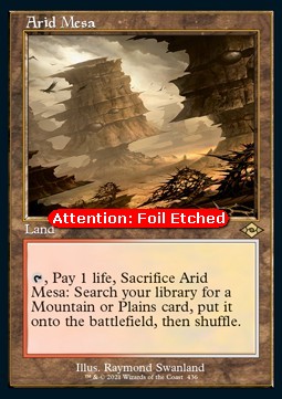 Arid Mesa XMH2-436 Rare Excellent Englisch Foil