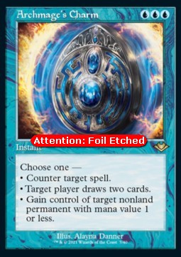 Amulett des Erzmagiers (V.2) RMH2-7 Rare Excellent Deutsch Foil