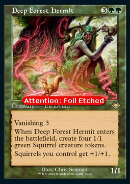 Deep Forest Hermit RMH2-20 Rare Near Mint Englisch Foil