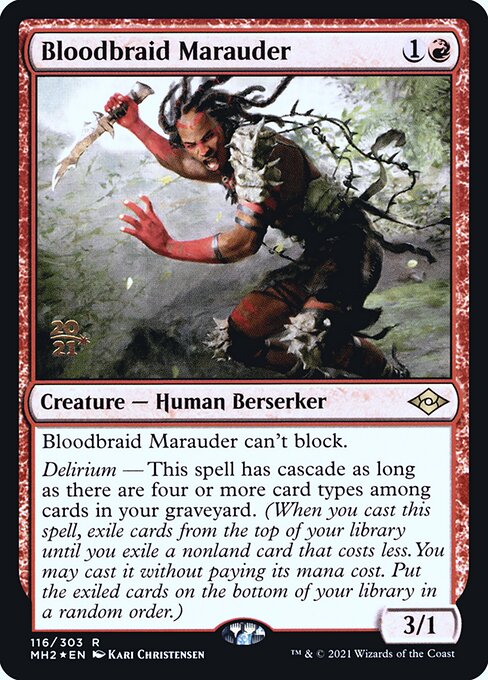 Blutzopf-Marodeur PMH2-116 Rare Good Deutsch Foil