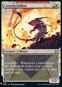 Schlucht-Jerboa ZNL-7 Uncommon Excellent Englisch Foil