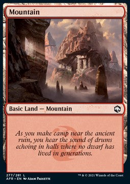 Mountain AFR-277 Land Excellent Englisch Foil