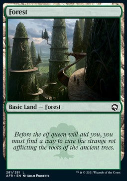 Wald (V.4) AFR-281 Land Near Mint Deutsch Foil