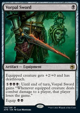 Vorpal Sword AFR-124 Rare Near Mint Englisch Foil