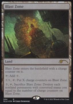 Sprengzone SLD-504 Rare Near Mint Englisch Foil